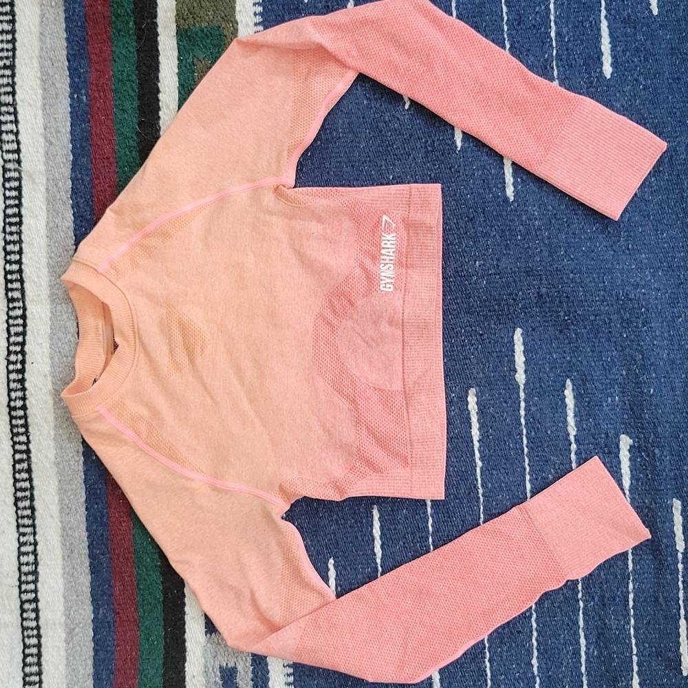Gymshark long sleeve crop top
